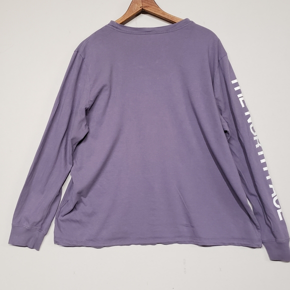 The North Face Purple Long Sleeve Tee - Picture 2 of 8
